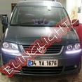 thumbnail image 2 of For Volkswagen VW Caddy LED DRL Light Strips Headlamps Headlights Head Lamps Day Time Running Lights, 2 of 5