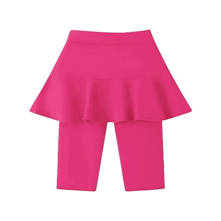 

EnJoCho Girls Knee Length Leggings with Skirt Stretchy Kids Summer Pants for Girls Winter Clothes Toddler Girls Dot Girl Winter Pants Teen Girls Dress Pants Sunflower Pants