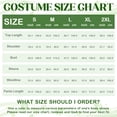 thumbnail image 3 of Alaiyaky 10 Pcs St Patrick's Day Costume Set Men's Leprechaun Suit with Green Tailcoat Pants Socks Hat Shamrock Necklaces Glasses Bow Tie Beard for Irish Cosplay, 3 of 8