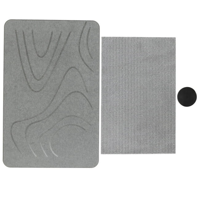 Alfombra de baño de tierra de diatomeas, antideslizante, absorbente, de secado rápido, para cocina, baño, línea 1