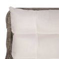 thumbnail image 5 of vidaXL Outdoor Chairs with Cushions 2 pcs Poly Rattan Brown, 5 of 5