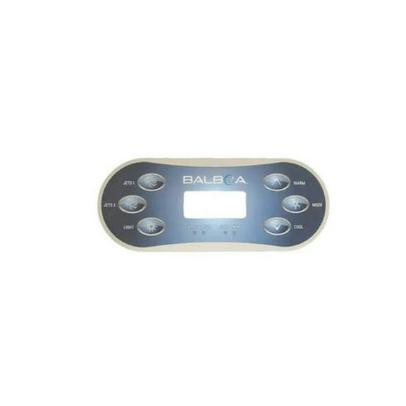 Balboa 11774 Oval 6-Button Spa Side Overlay for 54548