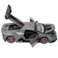 thumbnail image 3 of 1:32 Aleación de luz de sonido Pull Back Supercar 1:32 Modelo de aleación Coche deportivo Ligero Flexible para niños de 3 años en adelante para jugar para acompañar a los ANGGREK  Otros, 3 of 8