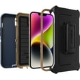thumbnail image 3 of OtterBox Defender Series Pro Case pour Apple iPhone 14 Plus - Chaussures en Suède Bleu, 3 of 7