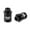 Black 12 to 9 mm, variant on 1 Pair Bike Hub Axle Conversion Adapter 15 Turn 9 Mm Aluminum Alloy Quick Release Hub Bicycle Hubs Modification Accessories