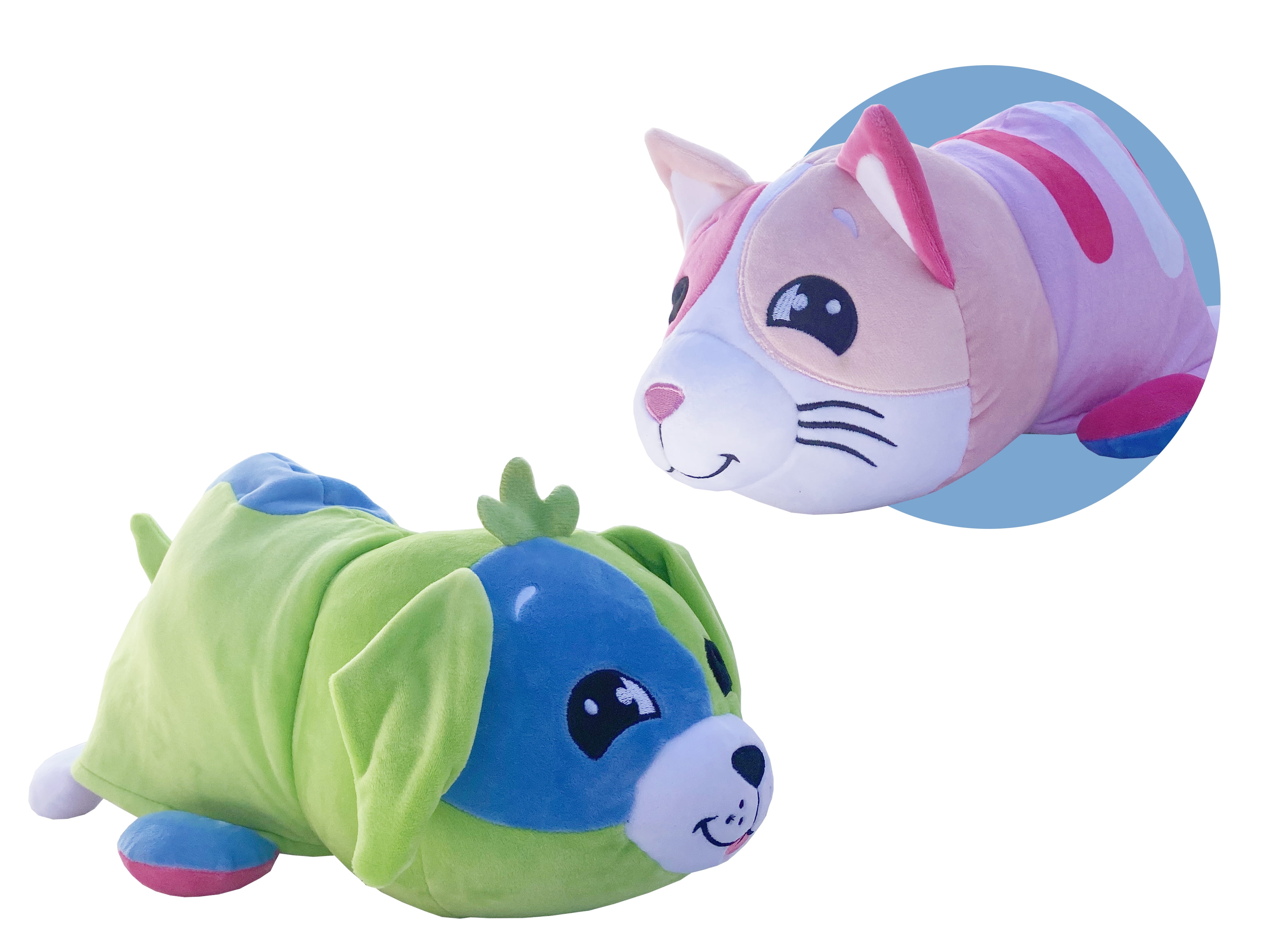 FlipaZoo Mushmillows Patter Pup to Katana Kitty