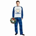 thumbnail image 3 of Ihaphap Happy Hanukkah Family Matching Holiday Pajama Set(9-10Y,Kid), 3 of 5