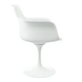 thumbnail image 4 of Modholic Tulip Swivel Armchair, White (Set Of 4), 4 of 6