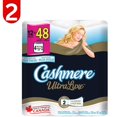 thumbnail image 1 of Cashmere Ultra Luxe Mega Bathroom Tissue, 12 Rolls = 48 Rolls  | 2 Pack, 1 of 1