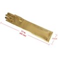 thumbnail image 3 of LinYooLi Gants de Cosplay en Satin Métallique Long 17 Pouces pour Femmes, 3 of 6