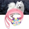 thumbnail image 4 of ZOUSSIQI Belle Fleur Corde de Traction pour Chiot Chien (Rose) CW2519591, 4 of 11