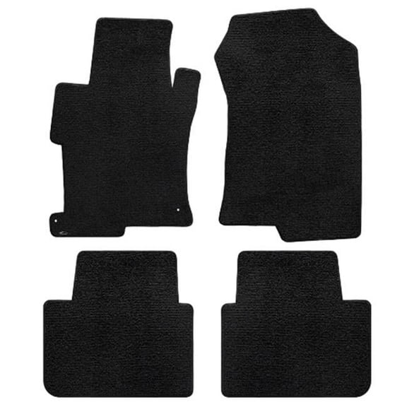 Accord Sedan 2013-2015 4 Piece Black Ultimat Plain Mat - Black