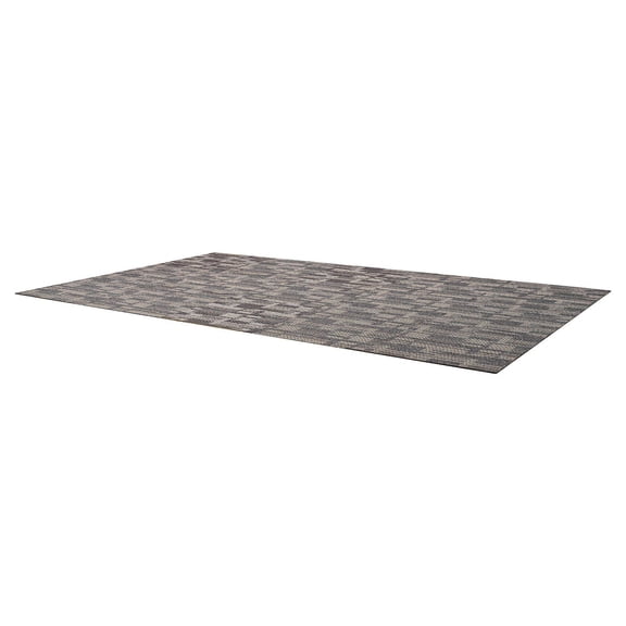Modular Carpet Squares 24"x24" 24-Pack, Gray & Brown, 96 Sq.Ft DIY Floor Cover
