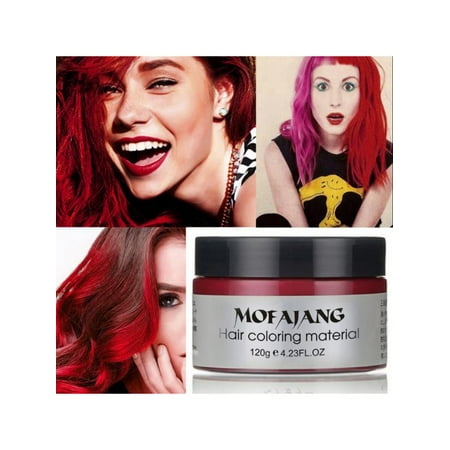 Marinavida 7 Colors Diy Hair Color Wax Mud Dye Cream