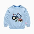 thumbnail image 2 of Bnwani Long Sleeve Toddler Shirts Girls Cotton Spring Crew Neck Thin Fashion Tops 3-4t, 2 of 3