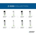 thumbnail image 4 of Progress Lighting Z-1030 1-Light Outdoor LED Wall Sconce, Antique Bronze, Clear Glass Shade, 4 of 12