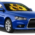 thumbnail image 4 of Balery Japanese Were Blossoming Windshield Sun Shade, Car Front Window Sunshade Cover ,Automotive Interior Portected Blocks Uv Rays For Car Pickup Truck Suv Accessories- Small, 4 of 7