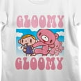 thumbnail image 3 of Gloomy Bear Dancing Gloomy Crew Neck Short Sleeve Women's White T-shirt, 3 of 7