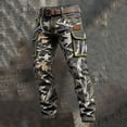 thumbnail image 1 of Pantalon Cargo Polyvalent Quotidien pour Hommes avec Multiples Poches et Performance Extérieure, Pantalon de Travail Pratique pour Randonnée, Décontracté, Mode Urbaine, 1 of 3