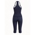 thumbnail image 5 of Women's Polka Dot 2 Piece Set Cami Top And Capri Leggings Casual Loungewear Fashion Outfit, 5 of 19