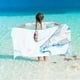 thumbnail image 4 of Toalla de playa grande rectangular | Fibra absorbente ultra suave | Diseño de la serie Flowing | 75x150cm | Baño de secado rápido Piscina Travel Lounge | Comodidad versátil y elegante, 4 of 6