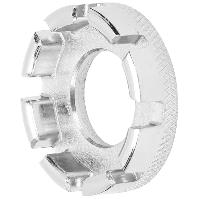 Clé à Rayon, Pratique à Utiliser Clé à Rayon Haute Fiabilité pour Outil de Réparation pour Vélo Argent