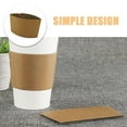 thumbnail image 4 of 50 Pcs Coffee Cup Holder Heat Resistant Sleeve Protective Cover Outdoor Sleeves Cafe, 4 of 6