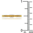 thumbnail image 4 of Precious Stars R01147R-V61-09 Precious Stars Rhodium Round-Cut Yellow Swarovski Crystals Stackable Ring, 4 of 4
