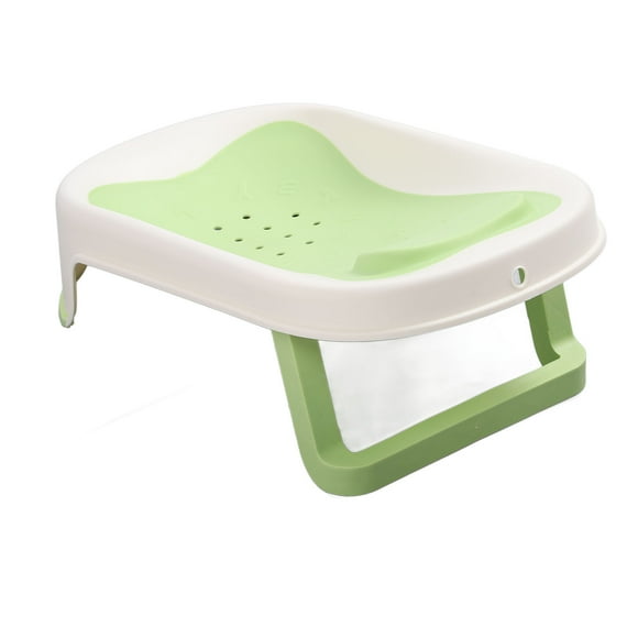 Bañera infantil antideslizante con agujeros de malla para bañista con soporte para baño de bebé ANGGREK Otros