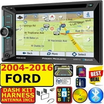 Power Acoustik Incite GPS Bluetooth Car In-Dash Unit for Ford F150/F250/F350/F450/F550