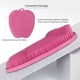 thumbnail image 3 of Lujoso exfoliante para pies para ducha, limpiador de pies con ventosas antideslizantes para bañeras y duchas, promueve la relajación y la higiene (rosa), 3 of 5