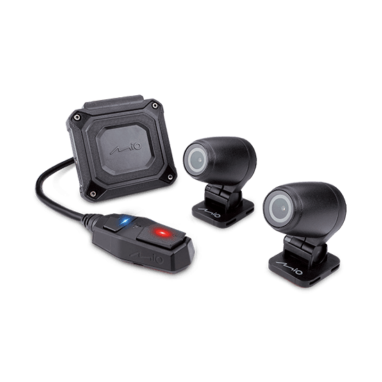 MIO Dash Camera 5415N5940007 MiVue M760D; 130 Degrés Angle de Vue Objectif; 1080p / 30fps Pleine Résolution HD; MP4; Sonde d'Imagerie Sony STARVIS CMOS; avec G-Capteur; avec Suivi GPS; Wi-Fi Interface Capable