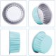 thumbnail image 2 of POWKOL Moldes desechables para ramequines, 25 unidades, color azul, mini moldes de aluminio para hornear con tapas, para crème brûlée, para cupcakes, para postres, tartas de queso, flan, latas,, 2 of 6