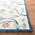 thumbnail image 3 of SAFAVIEH Metro Antoine Floral Area Rug, Ivory/Blue, 6' x 6' Square, 3 of 11