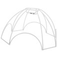 thumbnail image 1 of OULII 1Pcs Diy Lampshade Frame For Floor Lamp 30x12in Iron Irregular Shape White, 1 of 8