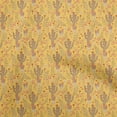thumbnail image 1 of oneOone Rayon Orange Fabric Tropical Craft Projects Decor Fabric Printed By The Yard 56 Inch Wide, 1 of 4