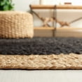 thumbnail image 4 of 2.6x16 Ft Black Jute Area Rug, Hand-Woven, Reversible, Farmhouse Boho Style, Durable & Pet-Friendly Rug for Living Room, Dining Room, and Bedroom, 4 of 4