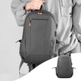thumbnail image 1 of SuoKom Multi Usb High Capacity Functional Backpack Pack, Double Shoulder Belt Bag Packs Water Resitive Bag Hiking Climbing Outdoor ,Student School Bag Computer Bag, 1 of 8