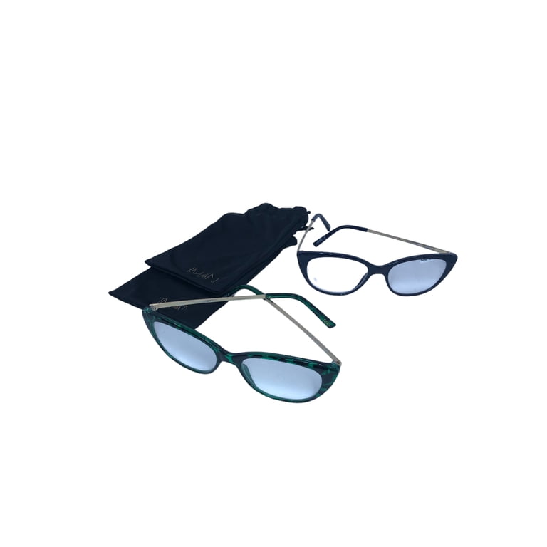 IMAN Global Chic 2-pack Cateye Readers Reading Glasses Navy  display picture 2