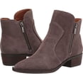 thumbnail image 4 of Lucky Brand Tayti Falcon Grey Suede Pointed Zipper Toe Western Ankle Boots (Falcon Grey, 9), 4 of 4