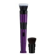 Allstar Innovations Air Touch Brush, Rotating Makeup Brush with Foundation & Powder Brush Head