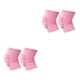 thumbnail image 4 of Vogacara 1 par de rodilleras deportivas para correr ejercicio compresión protectora rodillera manga cómoda protección Brace Protector Rosado 2piezas, 4 of 6