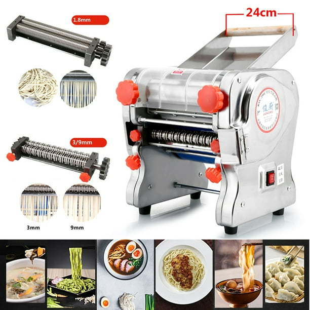 750W 110V Stainless Steel Commercial Electric Noodle Making Pasta Maker