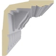 thumbnail image 3 of 3 3/4"H x 3 1/2"P x 5 1/8"F x 94 1/2"L Granada Traditional Crown Moulding, 3 of 14