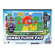 Kids Craft Jumbo Floor Doodle Pad Paper, 30 Count