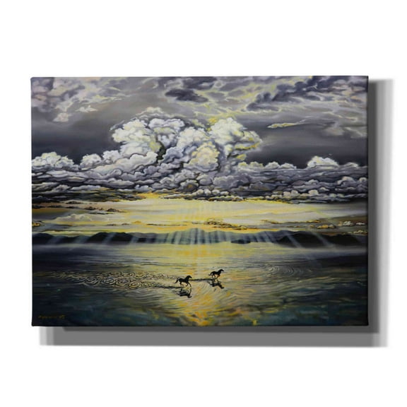 Epic Graffiti 'Freedom' by Jan Kasparec, Canvas Wall Art, 54"x40"