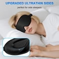 thumbnail image 4 of Máscara para dormir burfocus Zero Eye Pressure 3D con bloqueo de luz, 4 of 7