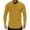 Yellow, variant on uikmnh Men T Shirts Men's Casual Fitness Solid Color Long Sleeve T-Shirt Athletic Outdoor Training Top with Curved Hem Design Cotton T Shirts Size:M