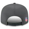 thumbnail image 4 of Men's New Era Charcoal Baltimore Ravens 2025 Sideline Cold Weather Split Panel 9FIFTY Snapback Hat, 4 of 5