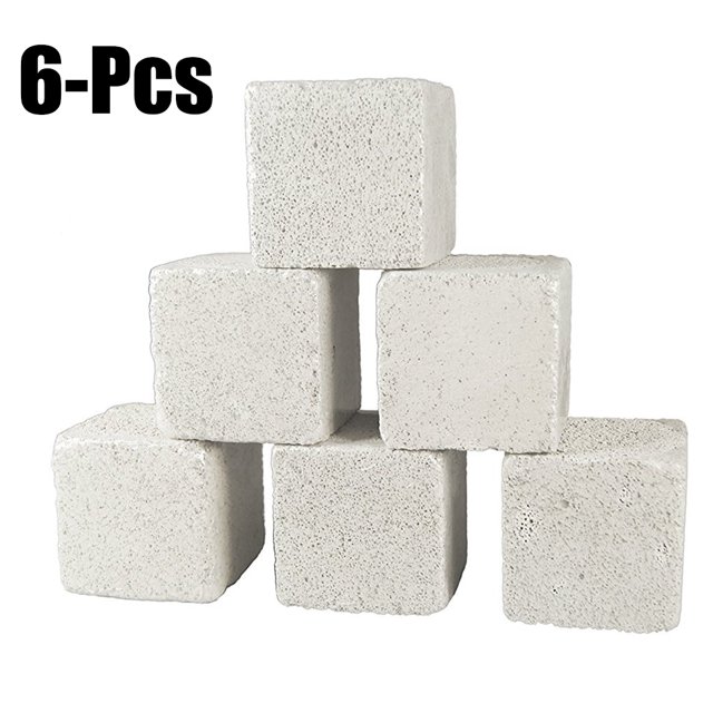 6Pcs Pet Chew Toy Teeth Grinding Lava Block Pet Grinding Toy Pet Toy for Hamster Rat Rabbit